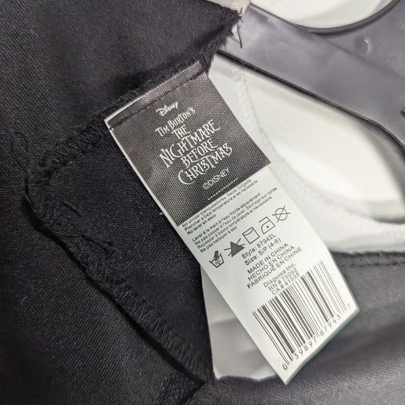 Boy's Youth Jack Skeleton Costume Nightmare Before Christmas Halloween - Picture 4 of 4